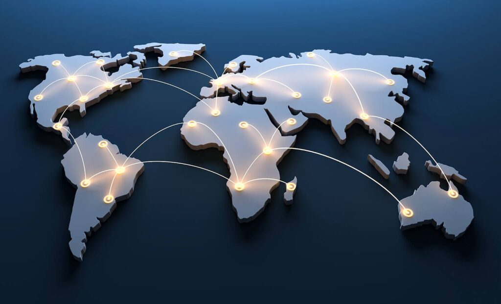 Global map image