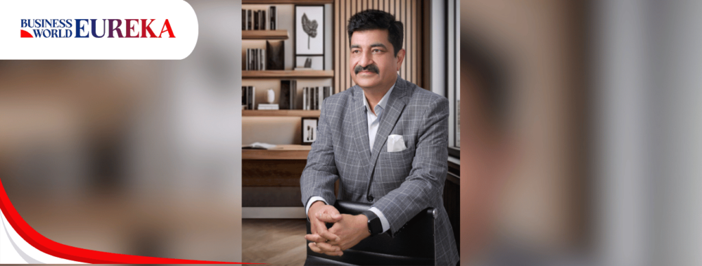 Dr. Navneet Vats featured on the cover of Business World Eureka magazine – Visionary leader and changemaker 2025